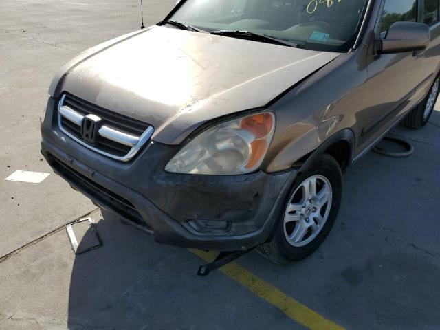 Photo 9 from auction – 2002 HONDA CR-V EX with VIN JHLRD78862C088491