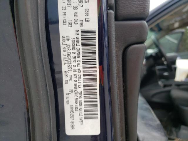 Photo 10 from auction – 2012 JEEP GRAND CHER with VIN 1C4RJEAG7CC162711