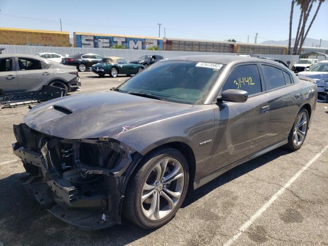 Photo 2 from auction – 2021 DODGE CHARGER R/ with VIN 2C3CDXCT7MH569630