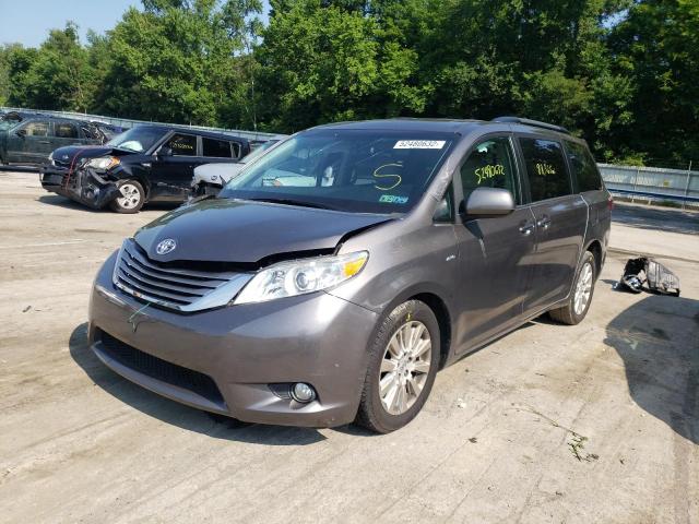 Photo 2 from auction – 2016 TOYOTA SIENNA XLE with VIN 5TDDK3DC8GS132528