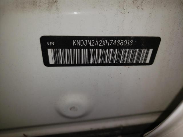 Photo 10 from auction – 2017 KIA SOUL with VIN KNDJN2A2XH7438013