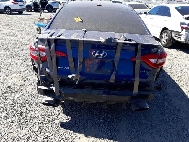 Photo 9 from auction – 2017 HYUNDAI SONATA SPO with VIN 5NPE34AF9HH486491