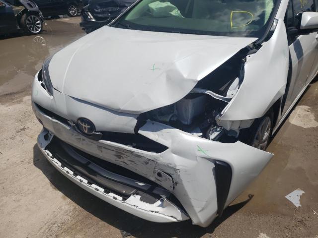 Photo 9 from auction – 2021 TOYOTA PRIUS SPEC with VIN JTDKAMFU4M3140239