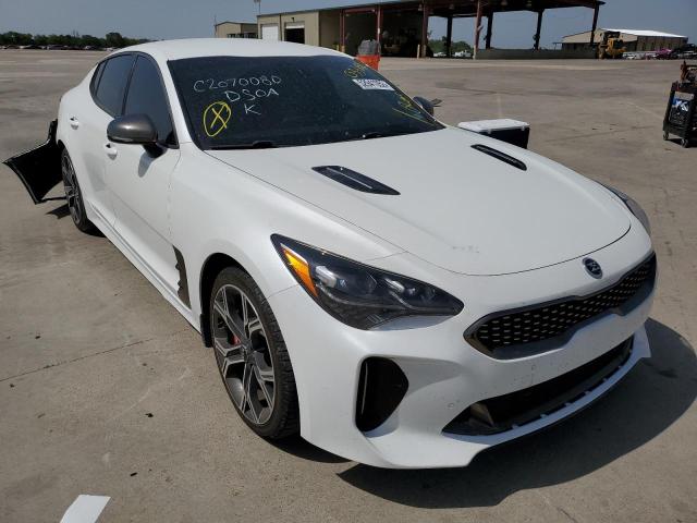 KIA STINGER GT 2018 with VIN KNAE35LCXJ6033857 - Photo from auction
