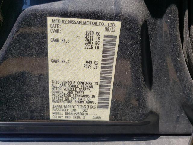 Photo 10 from auction – 2013 NISSAN ALTIMA 2.5 with VIN 1N4AL3AP4DC126395