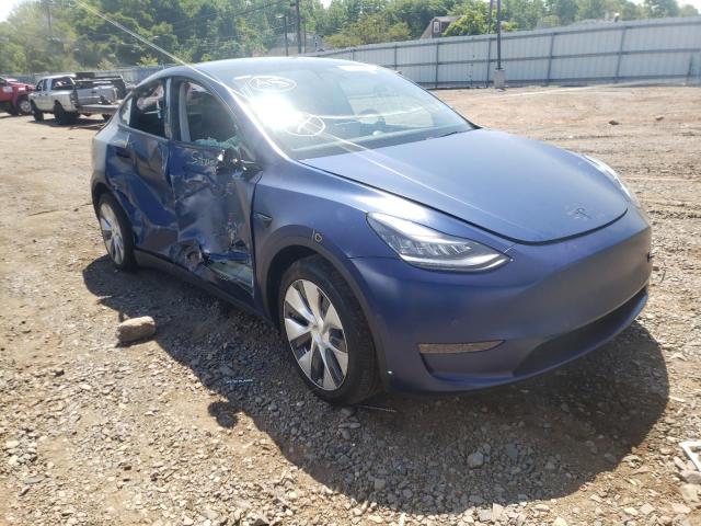 TESLA MODEL Y 2021 with VIN 5YJYGDEE0MF068865 - Photo from auction