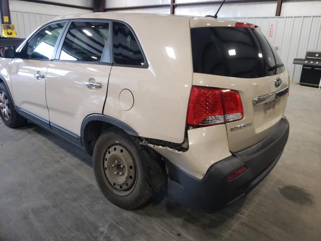 Photo 9 from auction – 2011 KIA SORENTO BA with VIN 5XYKT3A12BG035418