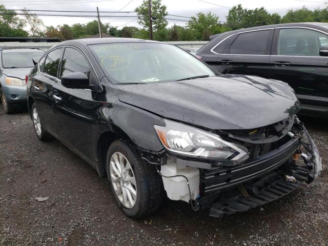 NISSAN SENTRA S 2019 with VIN 3N1AB7AP1KY256128 - Photo from auction