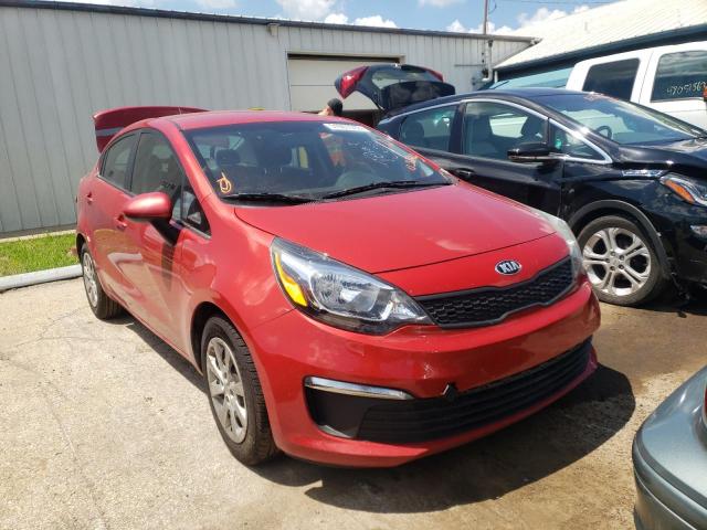 KIA RIO LX 2017 with VIN KNADM4A38H6037213 - Photo from auction