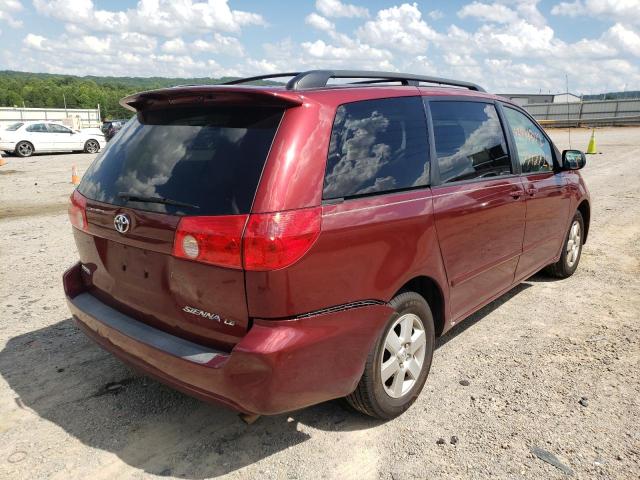 Photo 4 from auction – 2008 TOYOTA SIENNA CE with VIN 5TDZK23C08S222694