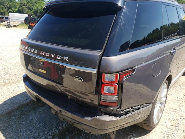 Photo 9 from auction – 2017 LAND ROVER RANGE ROVE with VIN SALGS2FK1HA321296