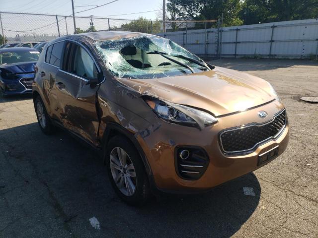 Photo 1 from auction – 2017 KIA SPORTAGE L with VIN KNDPMCAC6H7056640