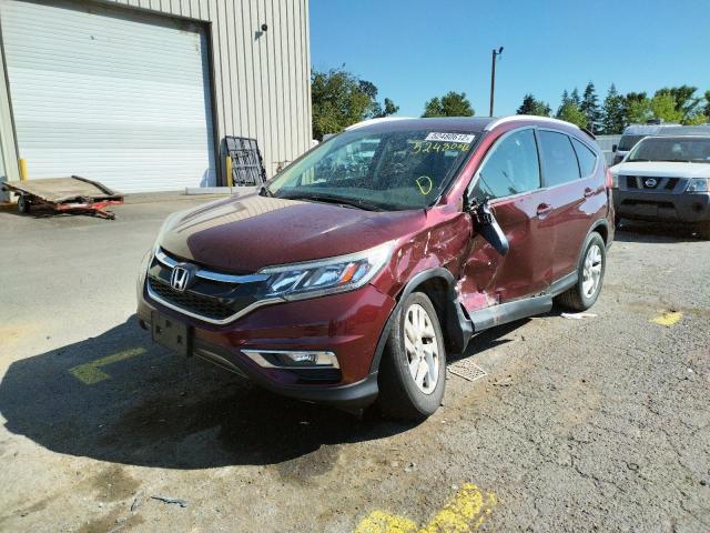 Photo 2 from auction – 2016 HONDA CR-V EXL with VIN 2HKRM4H71GH639036