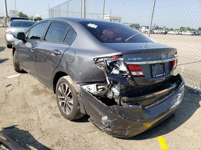 Photo 3 from auction – 2013 HONDA CIVIC EX with VIN 19XFB2F87DE277237