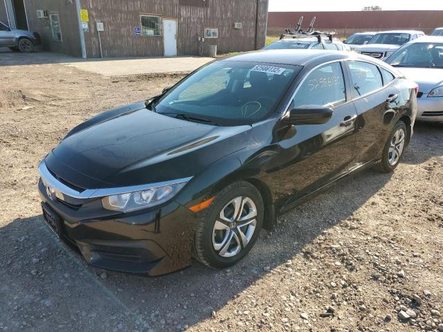 Photo 2 from auction – 2016 HONDA CIVIC LX with VIN 19XFC2F53GE007106