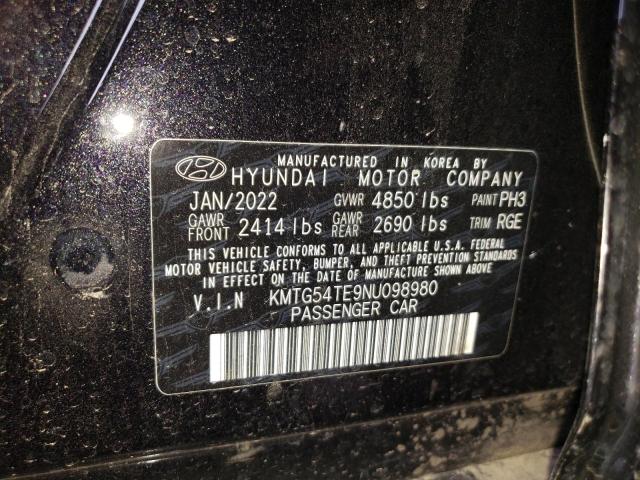 Photo 10 from auction – 2022 GENESIS G70 BASE with VIN KMTG54TE9NU098980