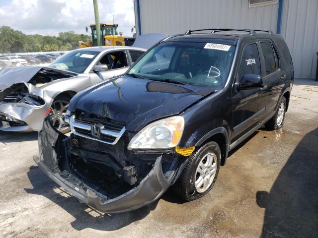 Photo 2 from auction – 2002 HONDA CR-V EX with VIN JHLRD78862C039288