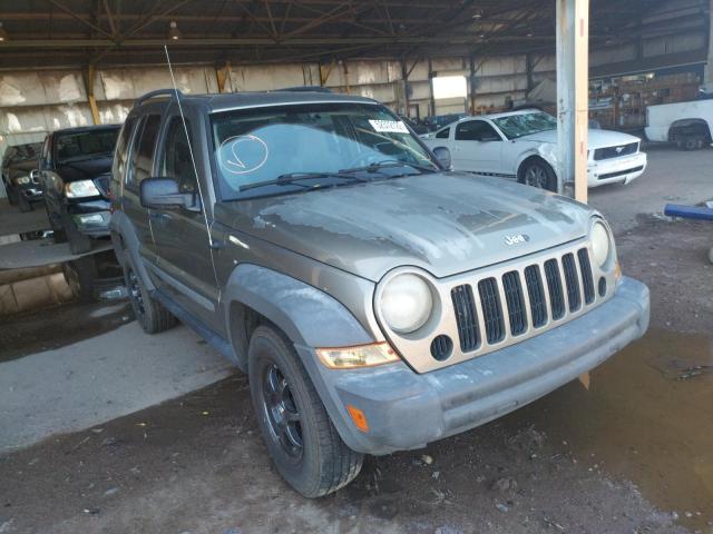 Photo 1 from auction – 2007 JEEP LIBERTY SP with VIN 1J4GL48K47W701726