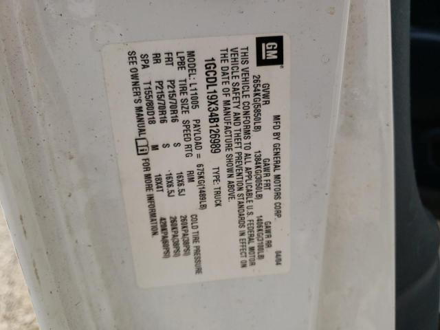 Photo 10 from auction – 2004 CHEVROLET ASTRO with VIN 1GCDL19X34B126989