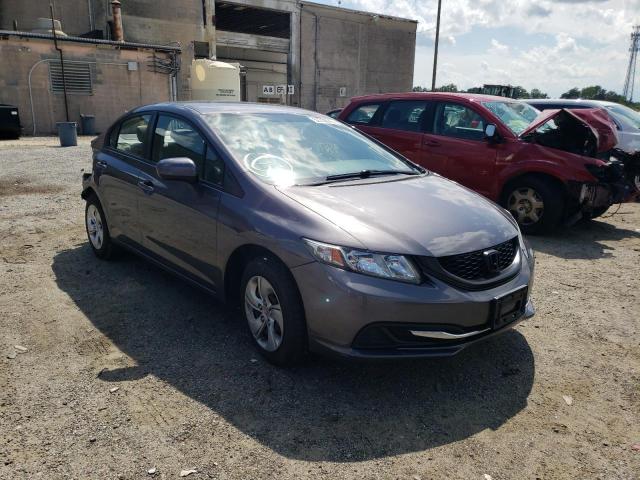 HONDA CIVIC LX 2015 with VIN 19XFB2F56FE707686 - Photo from auction