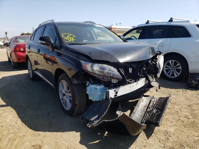 LEXUS RX 450 2012 with VIN JTJZB1BA2C2407059 - Photo from auction