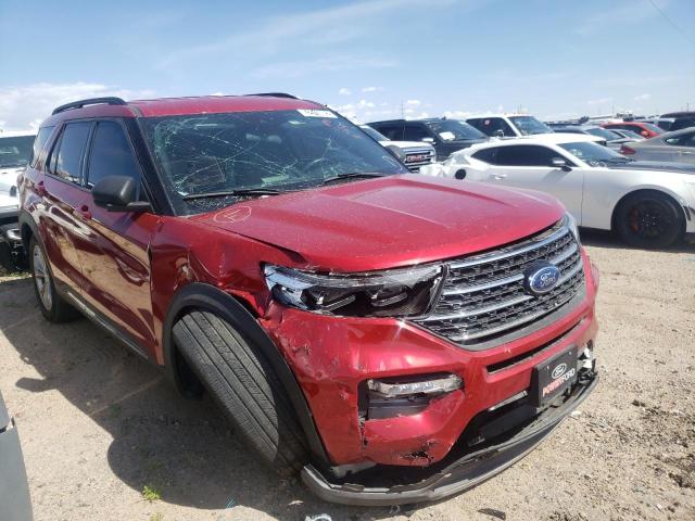 FORD EXPLORER X 2020 with VIN 1FMSK8DH6LGA39572 - Photo from auction