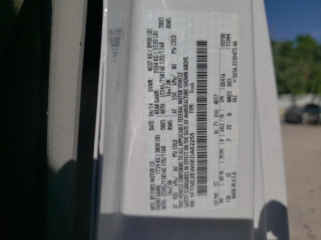 Photo 10 from auction – 2014 FORD ECONOLINE with VIN 1FTNE2EW0EDA62255