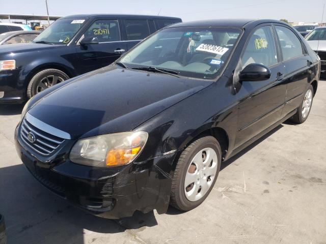 Photo 2 from auction – 2009 KIA SPECTRA EX with VIN KNAFE221695632219