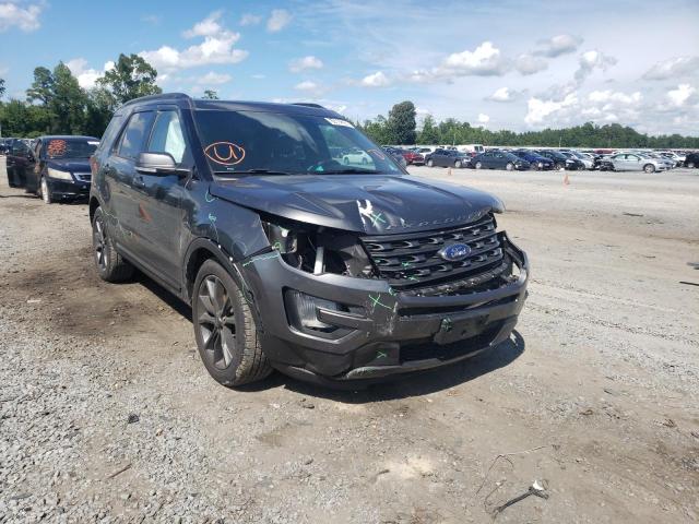 FORD EXPLORER X 2017 with VIN 1FM5K7D80HGA07330 - Photo from auction