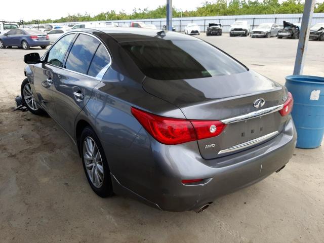 Photo 3 from auction – 2015 INFINITI Q50 BASE with VIN JN1BV7AR5FM410524