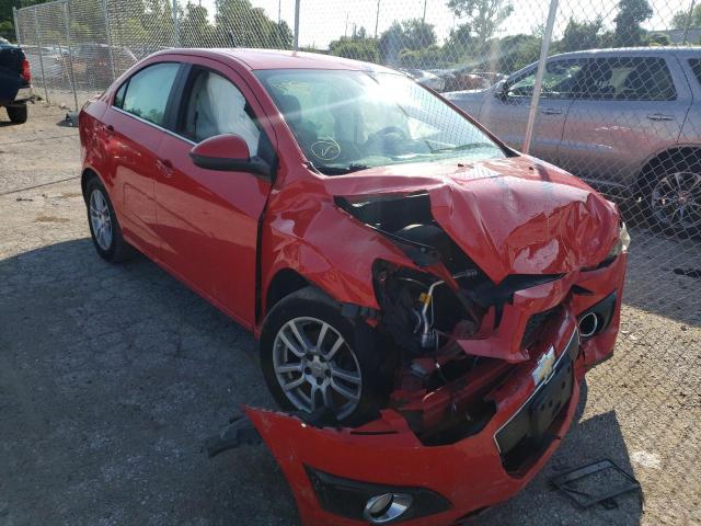 CHEVROLET SONIC LT 2014 with VIN 1G1JC5SH5E4237359 - Photo from auction