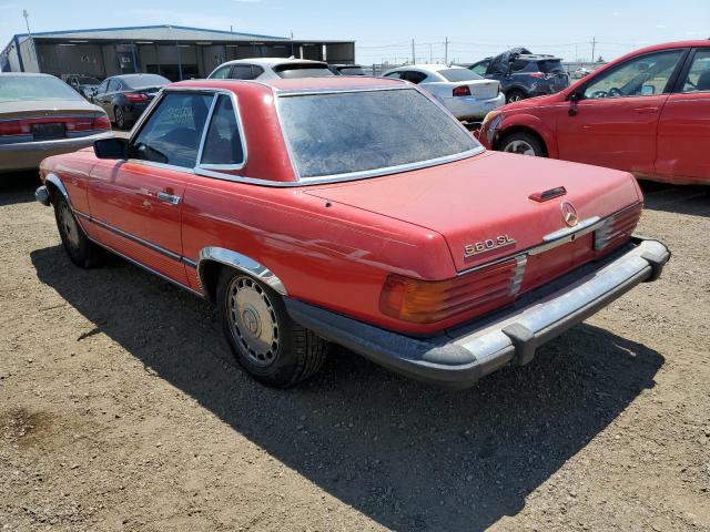 Photo 3 from auction – 1988 MERCEDES-BENZ 560 SL with VIN WDBBA48D4JA088243