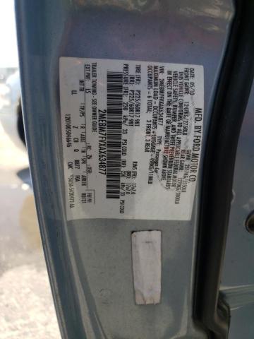 Photo 10 from auction – 2010 MERCURY GRAND MARQ with VIN 2MEBM7FVXAX634877