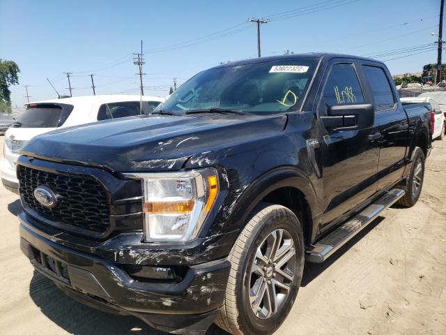 Photo 2 from auction – 2021 FORD F150 SUPER with VIN 1FTEW1CP2MFC50829