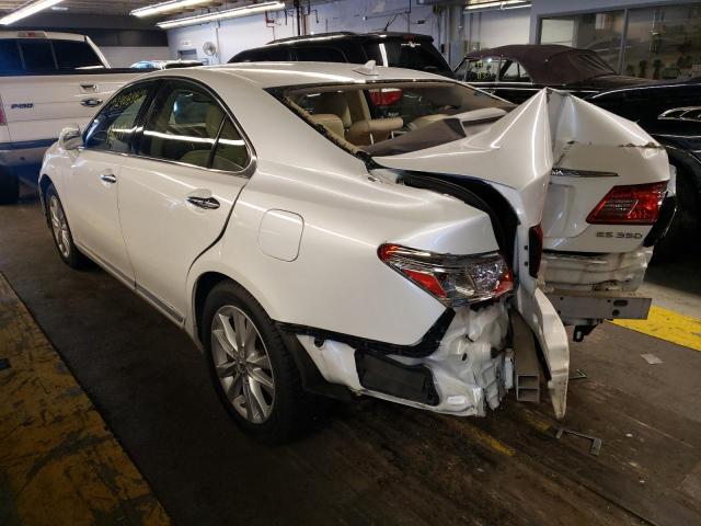 Photo 3 from auction – 2010 LEXUS ES 350 with VIN JTHBK1EG4A2388594