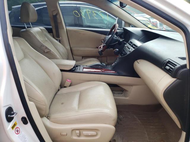 Photo 5 from auction – 2012 LEXUS RX 350 with VIN JTJZK1BA3C2413811