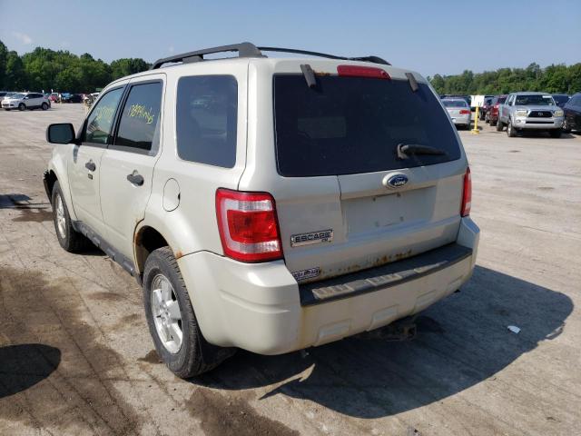 Photo 3 from auction – 2009 FORD ESCAPE XLT with VIN 1FMCU937X9KA13754