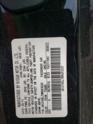 Photo 10 from auction – 2011 INFINITI G37 with VIN JN1CV6EL7BM263220