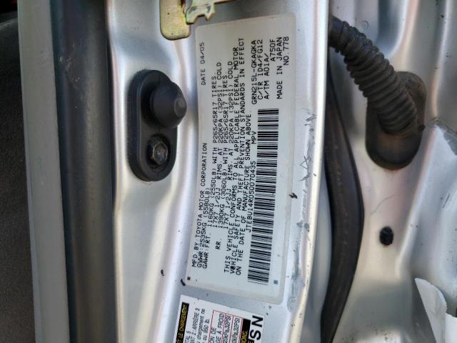 Photo 10 from auction – 2005 TOYOTA 4RUNNER SR with VIN JTEBU14R050070435