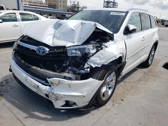 Photo 2 from auction – 2016 TOYOTA HIGHLANDER with VIN 5TDYKRFH4GS171260