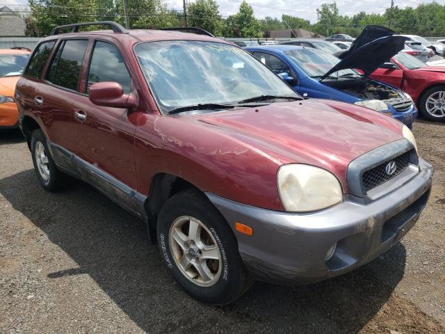 Photo 1 from auction – 2002 HYUNDAI SANTA FE with VIN KM8SC73D12U182628