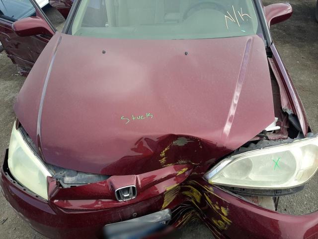Photo 7 from auction – 2004 HONDA CIVIC EX with VIN 2HGES26744H537585