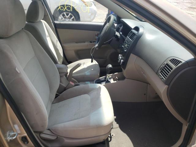 Photo 5 from auction – 2009 KIA SPECTRA EX with VIN KNAFE221395598126