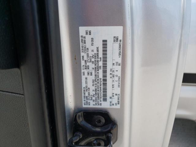 Photo 10 from auction – 2017 FORD F150 SUPER with VIN 1FTEX1CF0HFA51210