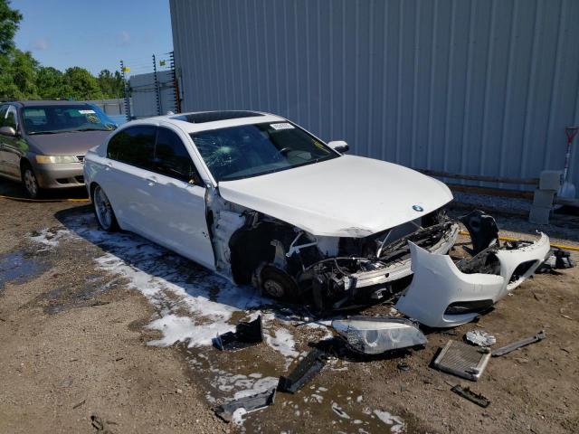 BMW 740 LXI 2013 with VIN WBAYF4C5XDD281607 - Photo from auction