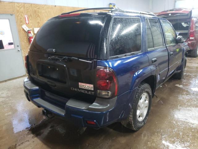 Photo 4 from auction – 2002 CHEVROLET TRAILBLAZE with VIN 1GNDS13S222373554