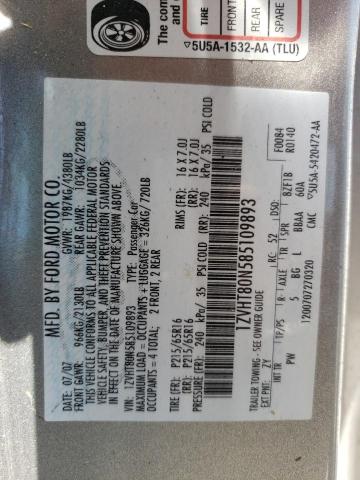 Photo 10 from auction – 2008 FORD MUSTANG with VIN 1ZVHT80N585109893