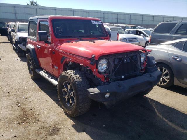 JEEP WRANGLER S 2018 with VIN 1C4GJXAG4JW156380 - Photo from auction