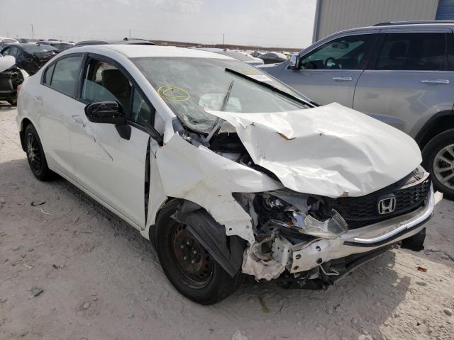 HONDA CIVIC LX 2015 with VIN 19XFB2F54FE120001 - Photo from auction
