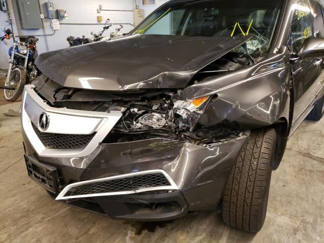 Photo 9 from auction – 2012 ACURA MDX TECHNO with VIN 2HNYD2H37CH514259